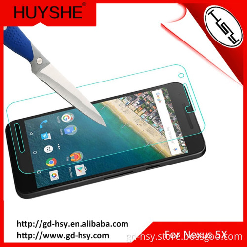 HUYSHE 0.33mm Japan material tempered glass nexus 5 screen protector